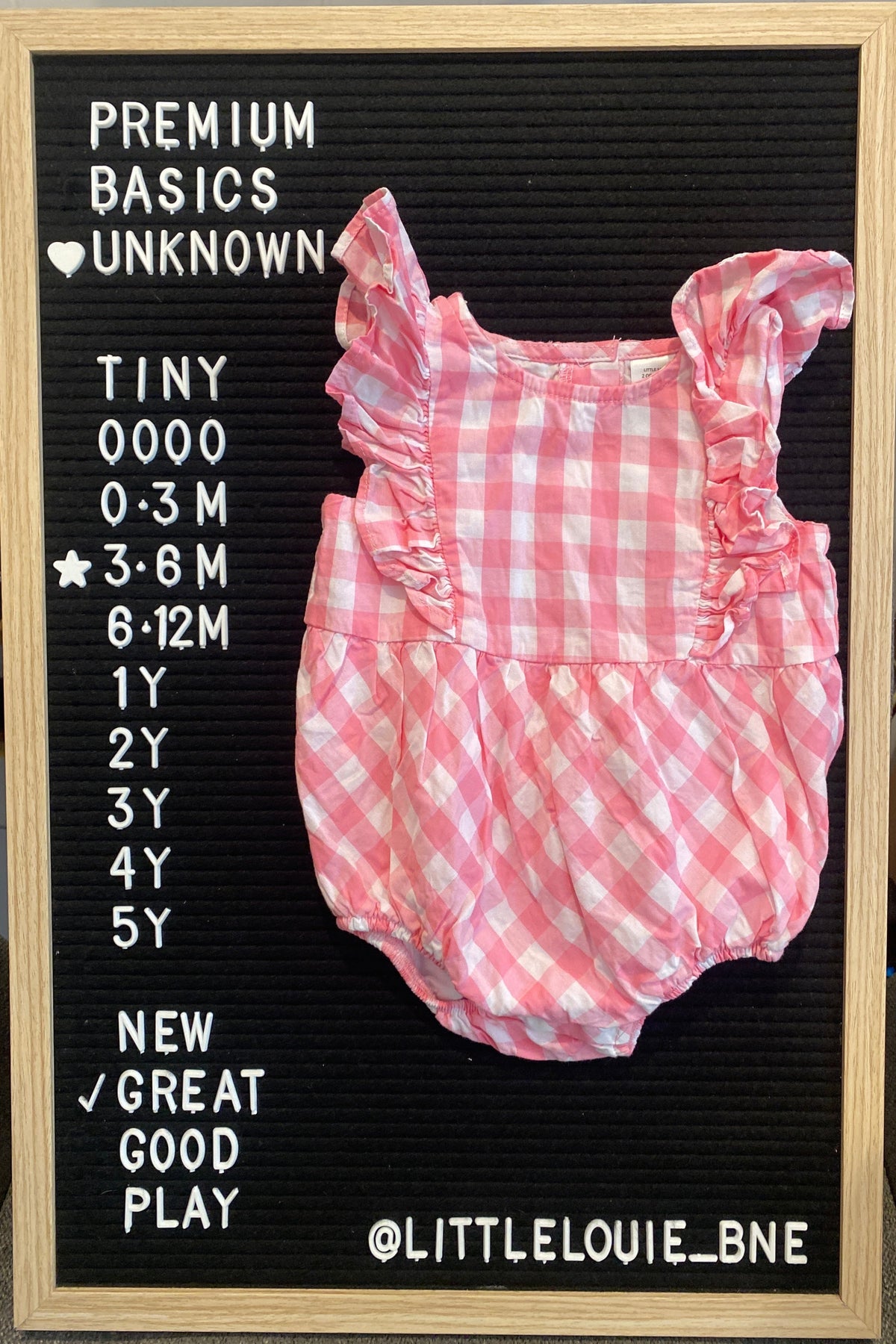 Summer Seasonal Edit - Girls 3-6M
