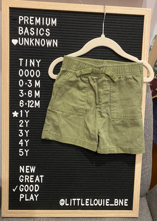 Khaki shorts
