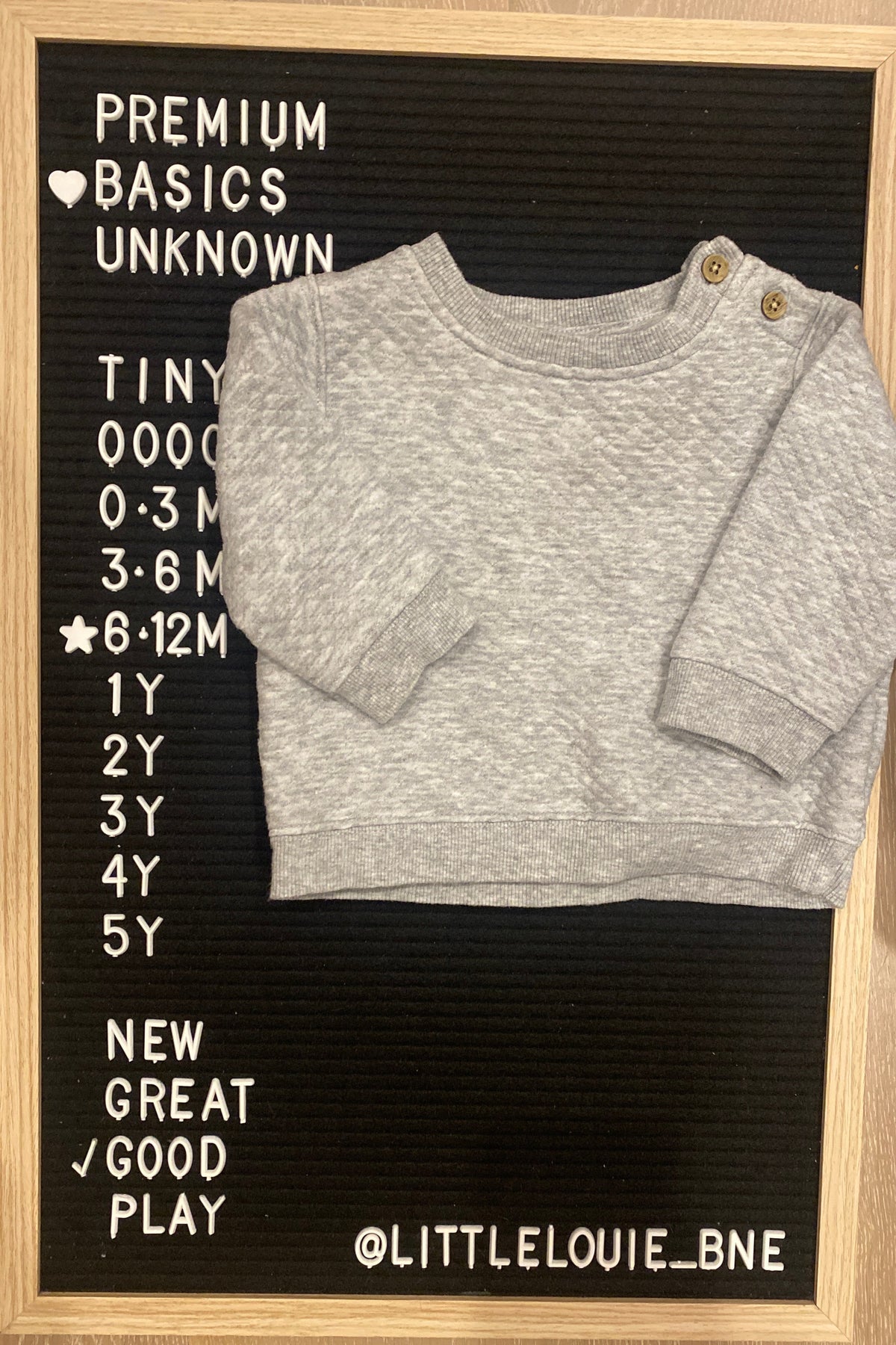 Inbetween Seasonal Edit - Neutral 6-12M